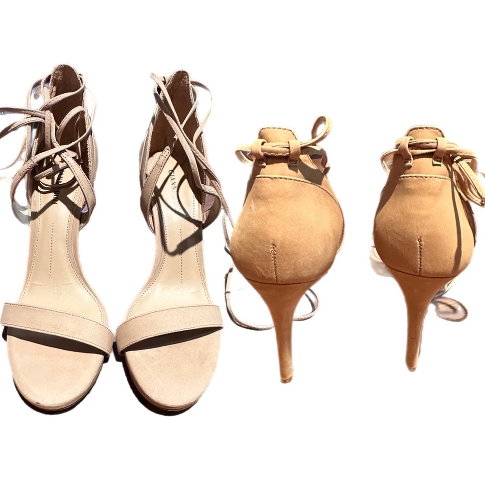 Gianni Bini tie up heels